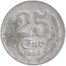  Франция. Торговая палата департамента Эр и Луар. 25 сантимов 1922 год. (токен) 