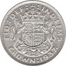  Великобритания. 1 крона 1937 год. Коронация Короля Георга VI. 