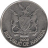  Намибия. 10 центов 2002 год. Верблюжья акация. 